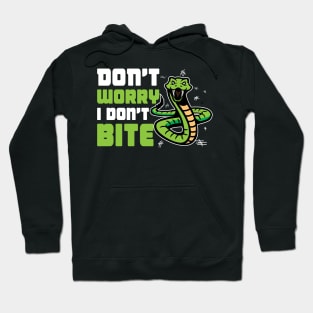 Don't Worry, Snakes Don't Bite Hoodie